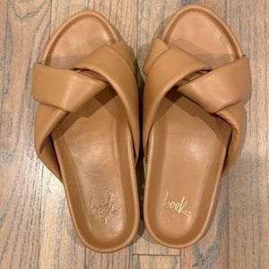 Beek leather sandals size 8
